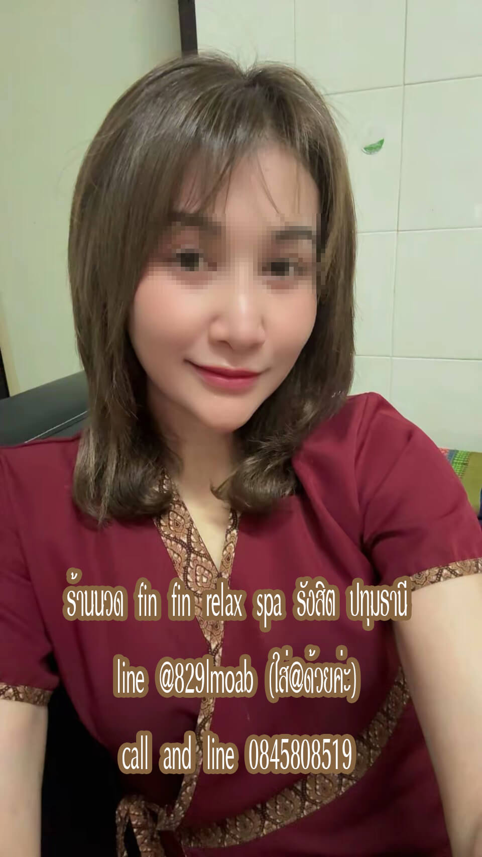 โดยหมอมืออาชีพ มีอ่างจากุซซี่น้ำวนแช่ตัว พร้อมมีบริการชา กาแฟ เครื่องดื่มสุขภาพฟรีค่ะ ที่จอดรถสะดวก พิกัด ตลาดรังสิต200ปี ต.ประชาธิปัตย์ อ.ธัญบุรี ปทุมธานี